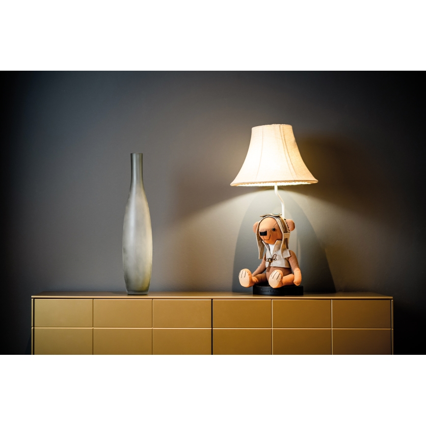 Happy Lamps - LED dečija stona lampa CHARLES LED/5,4W/230V meda