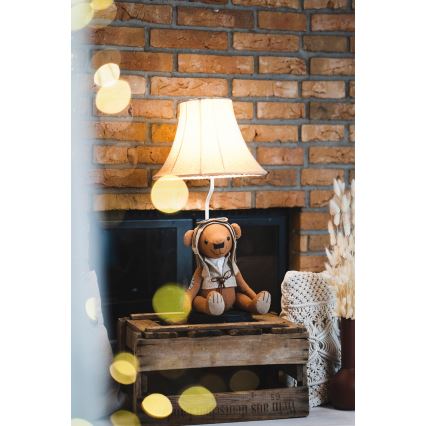 Happy Lamps - LED dečija stona lampa CHARLES LED/5,4W/230V meda