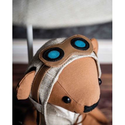 Happy Lamps - LED dečija stona lampa CHARLES LED/5,4W/230V meda