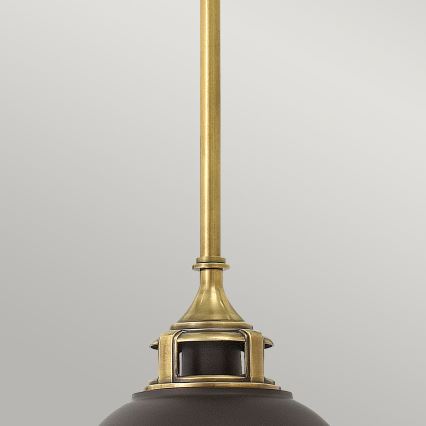 Hinkley - Luster na šipci AMELIA 1xE27/60W/230V mesing