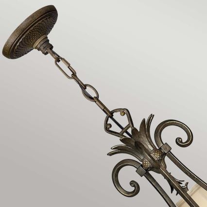 Hinkley - Luster na lancu PLANTATION 10xE14/40W/230V brončani