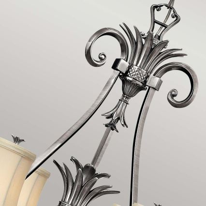 Hinkley - Luster na lancu PLANTATION 7xE14/40W/230V srebran