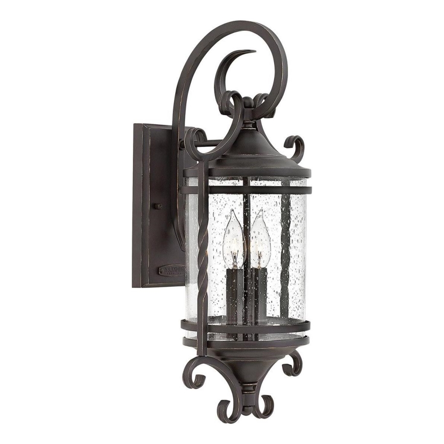 Hinkley - Spoljašnja zidna lampa CASA 2xE14/40W/230V IP44
