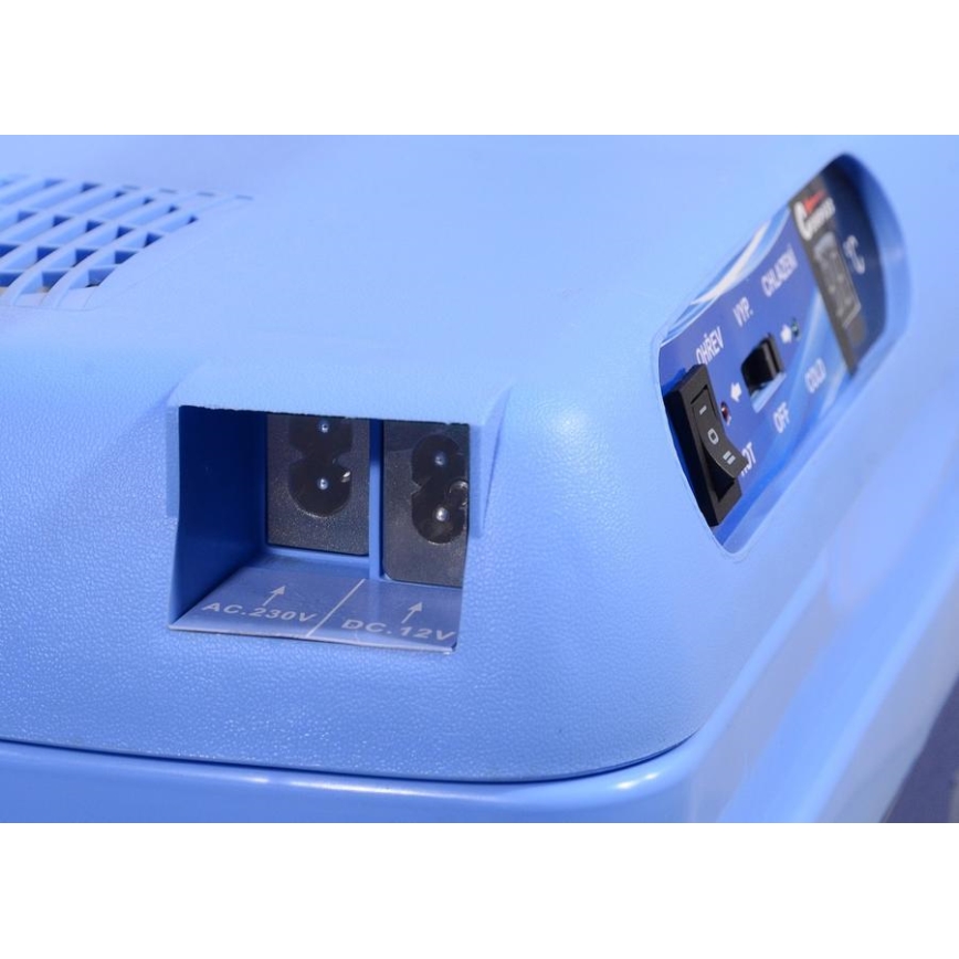 Hladilni box sa displejom, 48 W, napajanje 230 V / 12 V, zapremina 25 l, plava