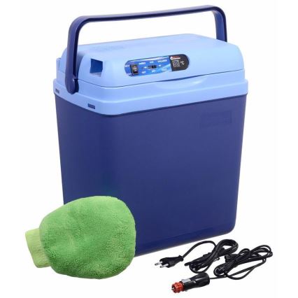 Hladilni box sa displejom, 48 W, napajanje 230 V / 12 V, zapremina 25 l, plava