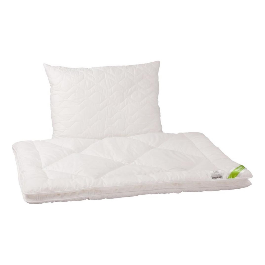 HomeDoctor - Antigrinjski jastuk STOPMITE PREMIUM 40x60 cm + pokrivač 100x135 cm