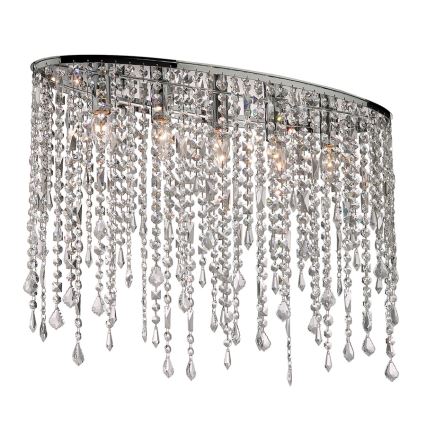 Ideal Lux - Kristalna plafonjera 5xE14/40W/230V