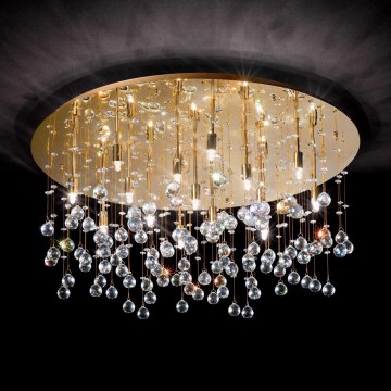 Ideal Lux - Kristalna plafonjera MOONLIGHT 15xG9/40W/230V