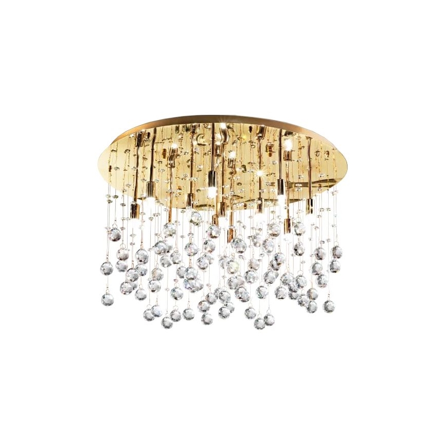 Ideal Lux - Kristalna plafonjera MOONLIGHT 15xG9/40W/230V