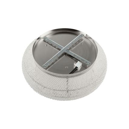 Ideal Lux - Kristalna plafonjera PASHA 10xE14/40W/230V pr. 55 sjajni krom