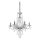 Ideal Lux - Kristalni luster na lancu AMADEUS 6xE14/40W/230V pr. 67 cm prozirna