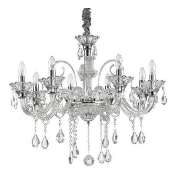 Ideal Lux - Kristalni luster na lancu COLOSSAL 8xE14/40W/230V pr. 78 cm sjajni krom