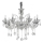 Ideal Lux - Kristalni luster na lancu COLOSSAL 8xE14/40W/230V pr. 78 cm sjajni krom