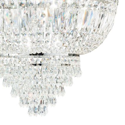 Ideal Lux - Kristalni luster na lancu DUBAI 10xE14/28W/230V pr. 52 cm sjajni krom