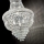 Ideal Lux - Kristalni luster na lancu DUBAI 10xE14/28W/230V pr. 52 cm sjajni krom