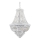 Ideal Lux - Kristalni luster na lancu DUBAI 24xE14/28W/230V pr. 80 cm sjajni krom