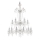 Ideal Lux - Kristalni luster na lancu REDENTORE 18xE14/40W/230V pr. 102 cm prozirna