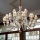 Ideal Lux - Kristalni luster na lancu STRAUSS 18xE14/40W/230V pr. 85 cm mesing