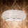 Ideal Lux - Kristalni luster na sajli PASHA 6xE14/40W/230V pr. 40 cm sjajni krom