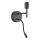 Ideal Lux - LED Fleksibilna lampa sa ugradbom Set UP 1xE27/42W + LED/3W/230V CRI 90 USB crno