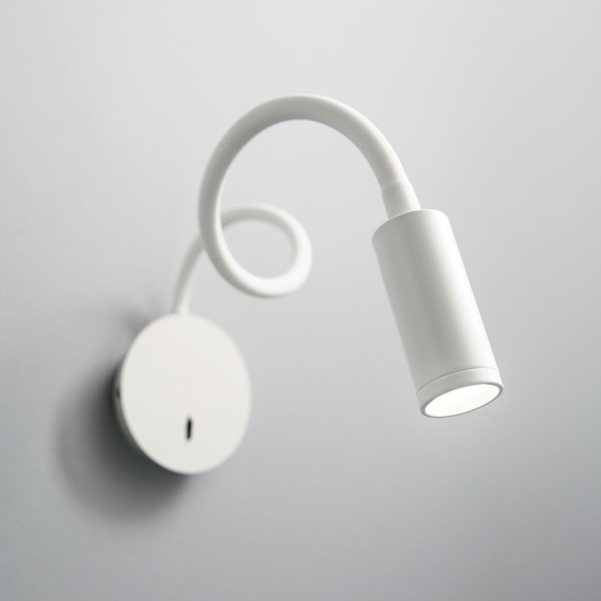 Ideal Lux - LED Fleksibilna lampica FOCUS LED/3,5W/230V CRI 90 bela
