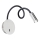Ideal Lux - LED Fleksibilna lampica FOCUS LED/3,5W/230V CRI 90 sivo/sjajni krom