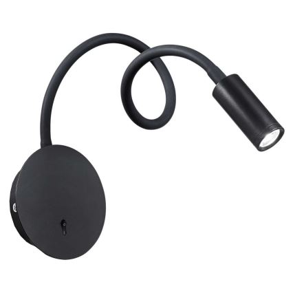 Ideal Lux - LED Fleksibilna lampica FOCUS LED/3,5W/230V CRI 90 crno