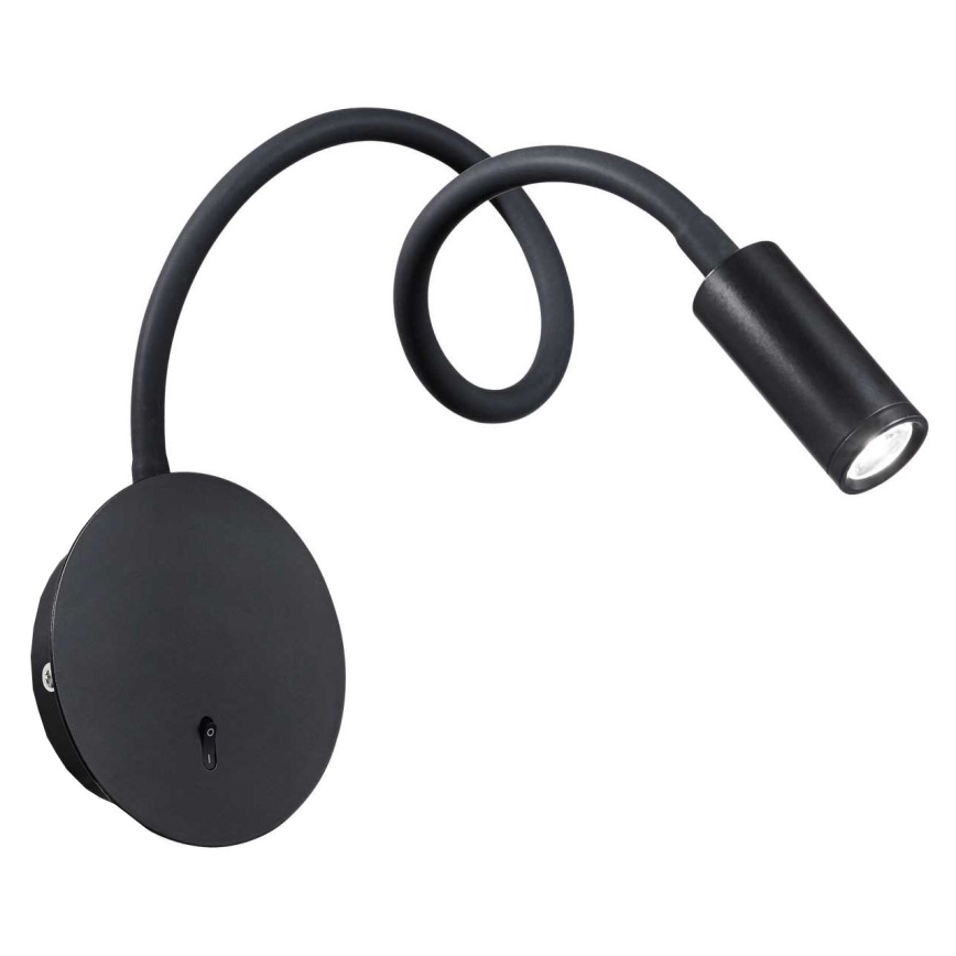Ideal Lux - LED Fleksibilna lampica FOCUS LED/3,5W/230V CRI 90 crno