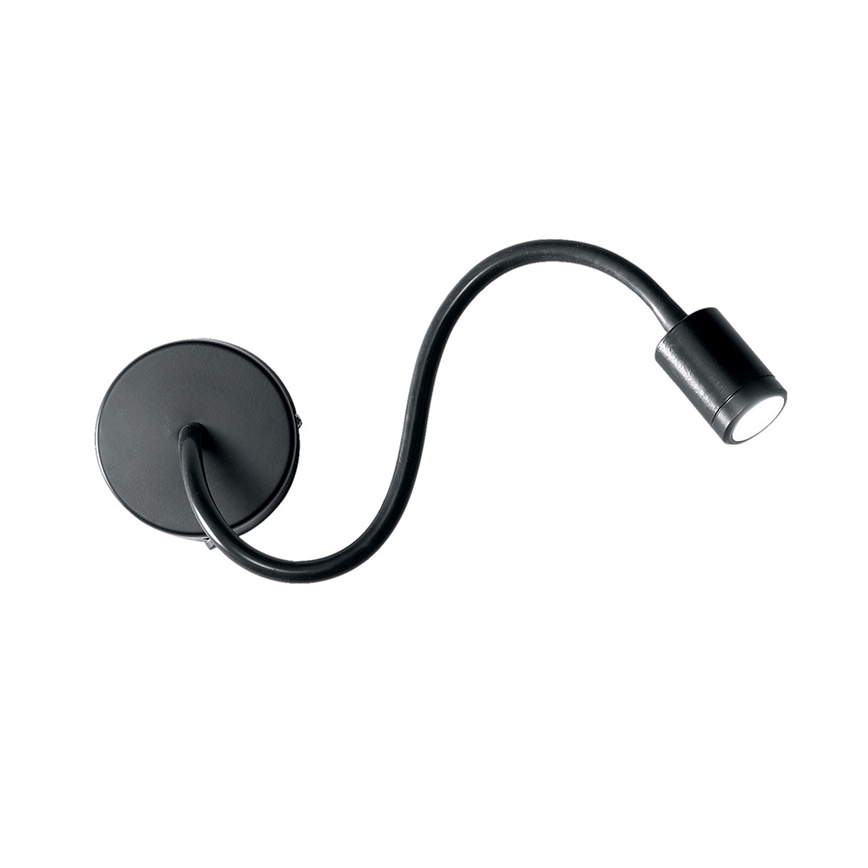 Ideal Lux - LED Fleksibilna lampica FOCUS LED/4W/230V CRI 90 crno