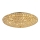 Ideal Lux - LED Kristalna plafonjera KING 9xG9/3W/230V pr. 53,5 cm zlatna
