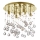 Ideal Lux - LED Kristalna plafonjera MOONLIGHT 8xG9/3W/230V pr. 40 cm sjajni krom