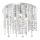 Ideal Lux - LED Kristalna plafonjera ROYAL 8xG9/3W/230V pr. 40 cm