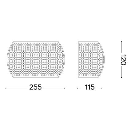 Ideal Lux - LED Kristalna zidna lampa PASHA 3xG9/3W/230V sjajni krom