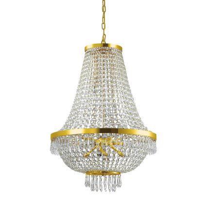 Ideal Lux - LED Kristalni luster na lancu CAESAR 12xG9/3W/230V