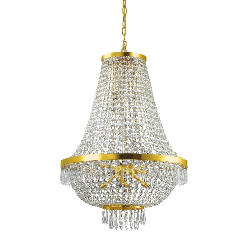Ideal Lux - LED Kristalni luster na lancu CAESAR 12xG9/3W/230V