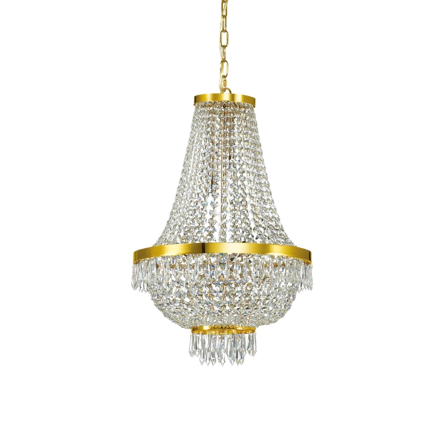 Ideal Lux - LED Kristalni luster na lancu CAESAR 9xG9/3W/230V
