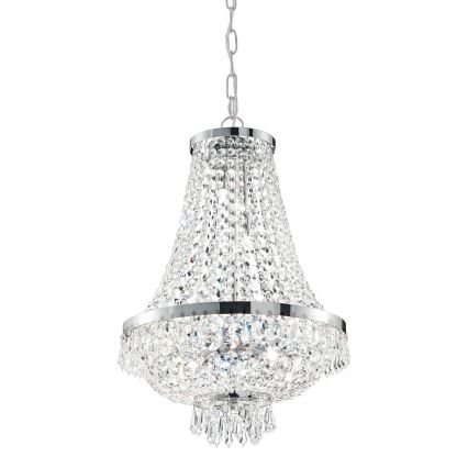 Ideal Lux - LED Kristalni luster na lancu CAESAR 9xG9/4W/230V