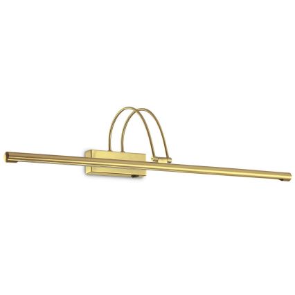 Ideal Lux - LED Lampa za slike BOW LED/8W/230V 76 cm CRI 90 zlatna