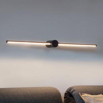 Ideal Lux - LED Lampa za slike FILO LED/13W/230V 75 cm CRI 90 crno