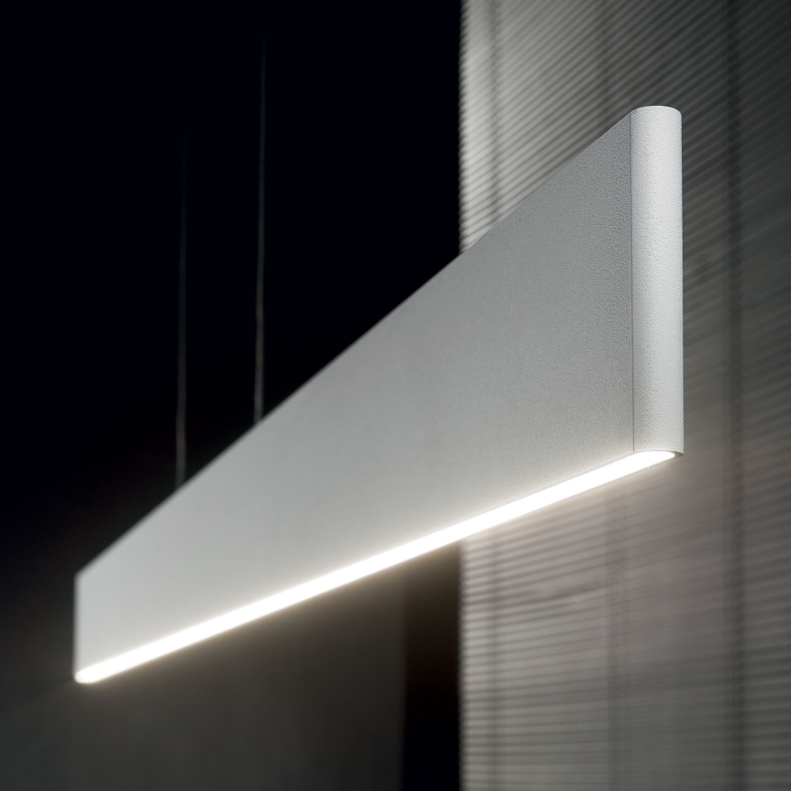 Ideal Lux - LED luster na sajli DESK LED/32W/230V 102,5 cm CRI 90 bela