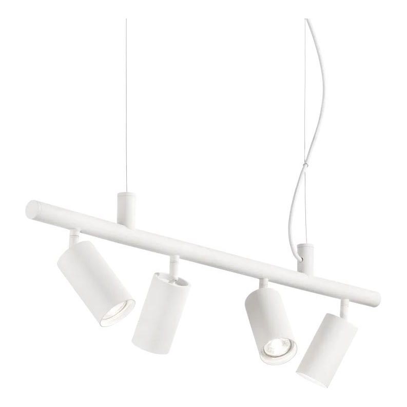 Ideal Lux - LED luster na sajli DYNAMITE 4xGU10/7W/230V CRI 90 bela