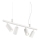 Ideal Lux - LED luster na sajli DYNAMITE 4xGU10/7W/230V CRI 90 bela