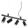 Ideal Lux - LED luster na sajli DYNAMITE 4xGU10/7W/230V CRI 90 crno