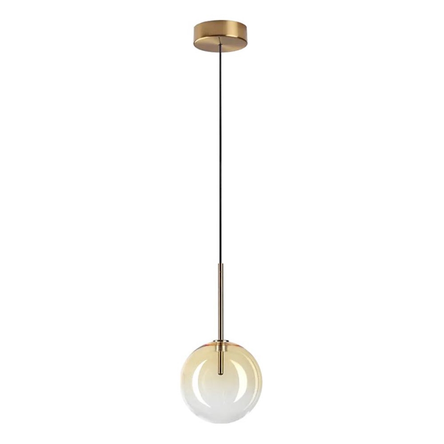 Ideal Lux - LED luster na sajli EQUINOXE 1xG4/2W/230V pr. 15 cm mesing/dimno