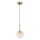 Ideal Lux - LED luster na sajli EQUINOXE 1xG4/2W/230V pr. 15 cm mesing/dimno