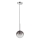 Ideal Lux - LED luster na sajli EQUINOXE 1xG4/2W/230V pr. 15 cm sjajni krom/dimno