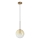 Ideal Lux - LED luster na sajli EQUINOXE 1xG4/2W/230V pr. 20 cm mesing/dimno