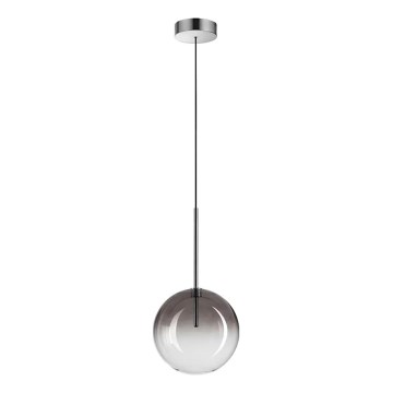 Ideal Lux - LED luster na sajli EQUINOXE 1xG4/2W/230V pr. 20 cm sjajni krom/dimno