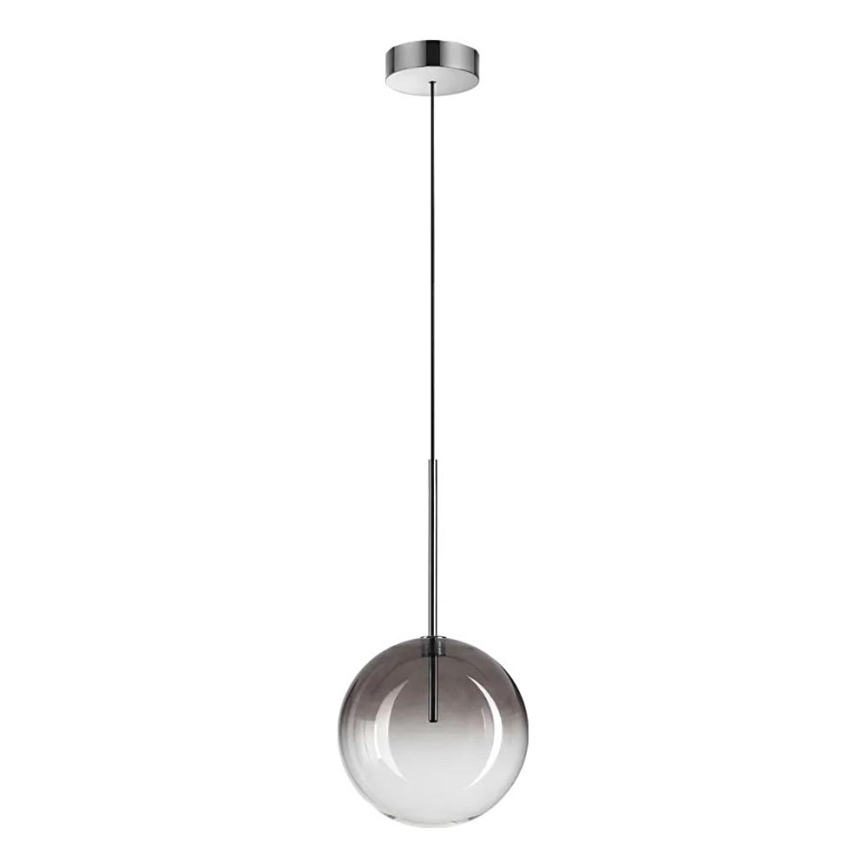 Ideal Lux - LED luster na sajli EQUINOXE 1xG4/2W/230V pr. 20 cm sjajni krom/dimno