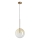 Ideal Lux - LED luster na sajli EQUINOXE 1xG4/2W/230V pr. 25 cm mesing/dimno